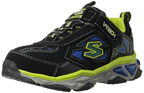 Skechers Kids 90454L Galvanized - Bosky Sneaker with blinking lights (Little Kid)