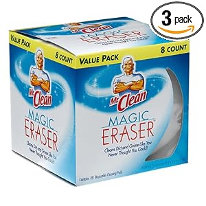 Mr. Clean Magic Eraser Cleaning Pads, 8-Count Boxes (Pack of 3)