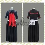 送料無料、オオカミさんと七人の仲間たち風☆大神涼子/コスプレ衣装
