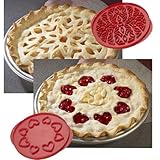 Nordic Ware Lattice and Hearts Pie Top Cutters