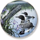 Wild Wings Gamebirds & Waterfowl Plates - Seasons Of The Lake - Loons - B0006U38H6