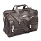 US Luggage Leather Look Computer Friendly Expandable Portfolio - Black