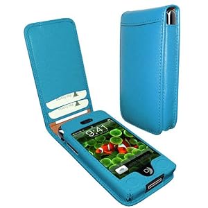 Piel Frama 943 Blue Magnetic Leather Case for Apple iPhone