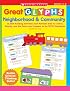 Neighborhood & Community: 12 Skill-Building Activities That Motivate Kids to Collect, Display, and Use Data-and Connect to the NCTM Standards (Great Glyphs)