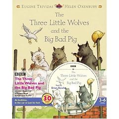 The Three Little Wolves and the Big Bad Pig (Book & CD)