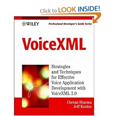 VoiceXML: Professional Developer's Guide with CDROM