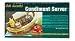Camco 43491  Oak Accents Condiment Server 14-3/4 x 5-1/4 x 7-5/8