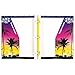 Mead Trapper Keeper 2-Pocket Folders with Snapper Trapper, Prong Fasteners, Fun in the Sun, 6 Pack (73433)