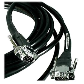 BetterCables 12M (39.36 ft) Silver Serpent VGA XVGA Cable - HD15 Male HD15 Male by Better Cables