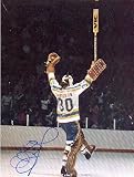John Davidson autographed 8x10 magazine page photo (St. Louis Blues)