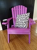 Poly Adirondack BIG BOY Chair- OVERSIZED *White* Amish Made USA