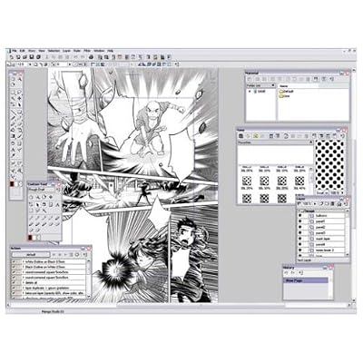 Manga comic software