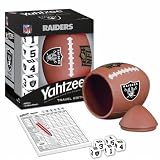 USAopoly 110543 Oakland Raiders Travel Yahtzee