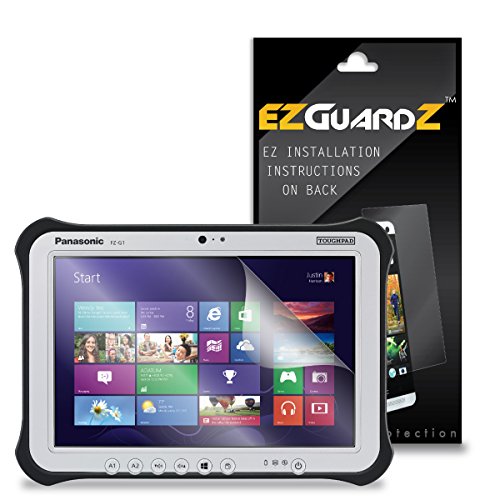 (3-Pack) EZGuardZ Screen Protector for Panasonic ToughPad FZ-G1 (Ultra Clear)