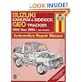 Suzuki Samurai & Sidekick Geo Tracker 1986 Thru 1996: All Models (Haynes Automotive Repair Manual Series)