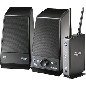 Rocketfish - RF-RBWS01- Wireless Bookshelf Speakers (Pair)