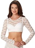 UPC 679373011090 product image for Women's Long Sleeve Lace White Cami Large 40 | upcitemdb.com
