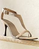 T-strap thong sandal