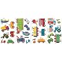 RoomMates RMK1132SCS Transportation Peel & Stick Appliques