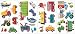 RoomMates RMK1132SCS Transportation Peel and Stick Wall Decal