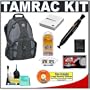 Tamrac 5547 Adventure 7 Digital SLR Camera Bag (Gray/Black) + Accessory Kit for Canon Rebel T3, T3i, T1i, T2i, EOS 60D, 5D, 7D, Nikon D3000, D3100, D5000, D5100, D7000, D300s, Olympus Evolt E-5, E-30, E-620 & Sony Alpha A560, A580, A33, A35, A55