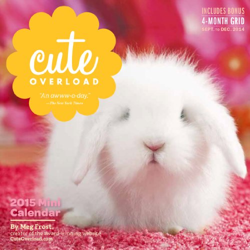 Cute Overload 2015 Mini Calendar