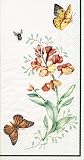 Lenox Butterfly Meadow 3-Ply Paper Guest Towels, Pack of 16