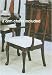 Kitchen & Housewares : Set of 2 Cherry Finish Queen Anne Wood Dining Arm Chairs