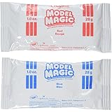 Crayola 23-6002 Model Magic Modeling Compound Class Pack, Asstd Colors, 1-oz. Pouches, 75/ctn