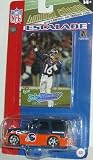 Denver Broncos NFL Diecast 2005 Cadillac Escalade with Jake Plummer Fleer Ultra Trading Card