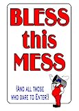 Bless This Mess - XL Sign (Novlety)