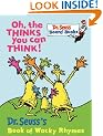 Dr. Seuss Board Books - Oh, The Thinks You Can Think