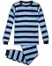 Petit Lem Boys' Big Ocean Stripe 2 Piece Pajama Set