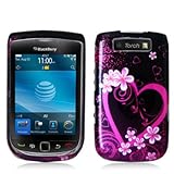 BlackBerry Torch 9800 Graphic Case - Purple Love
