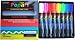 8 color liquid chalk dry erase fluorescent neon marker