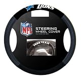 BSS - Detroit Lions NFL Poly-Suede Steering Wheel Cover