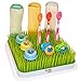 Kuddly Kids Large Lawn Drying Rack Baby Bottle Dish Rack Excellent Drying Grass For Large Baby Bottles. Perfect Drying Rack For Baby Bottles, Baby Dishes, Sippy Cups Baby Bottle Nipples Grass Rack
