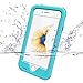 ZVE Waterproof Case with Sports Armband for Apple iPhone 6 / 6s, Blue