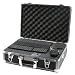 HEAVY DUTY HARD SIDED ALUMINUM DIGITAL CAMERA CASE WITH FOAM FOR PANASONIC LUMIX DMC-G1 DMC-L10 SLR DIGITAL CAMERA