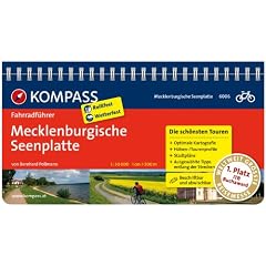 Mecklenburgische Seenplatte: Fahrradf�hrer mit Top-Routenkarten im optimalen Ma�stab