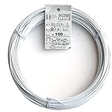 カラー針金 1キロ巻 白 54036