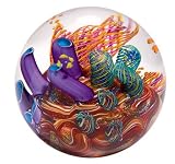 Glass Eye Studio Caribbean Reef Blown Glass Paperweight