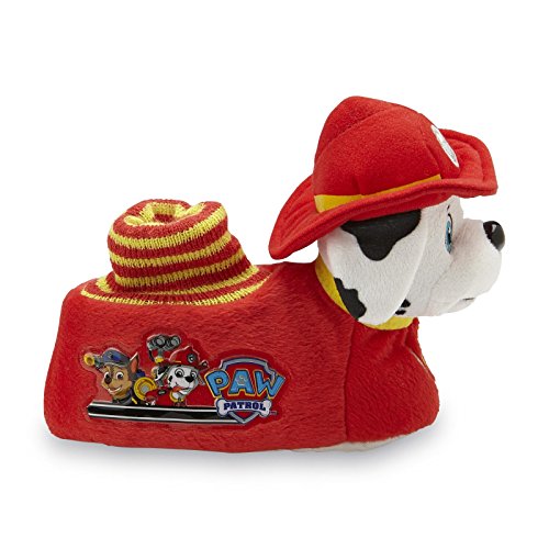 Paw Patrol Toddler Boys Marshall Socktop Red Slippers