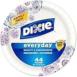 Dixie HD Paper Plates, 10 1/16 Inches, 220 Count (Packaging May Vary)