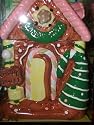 Ceramic Christmas Cookie Jar with candy - Xmas