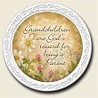 Scentiment Coaster with saying ~ Grandchildren ~ vanilla aroma ~ gift bag and easel ~ code 260