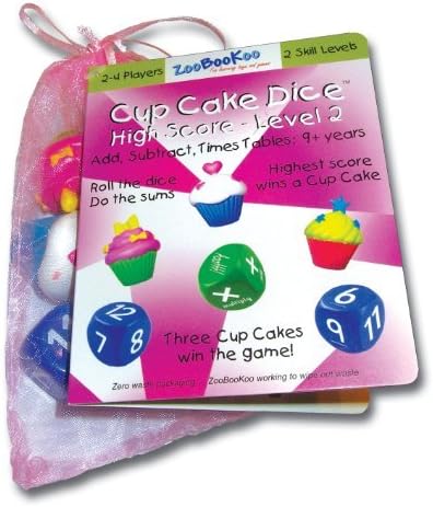 Cup Cake Dice High Score - Maths Level 2 (8+ years) by Cup Cake Dice