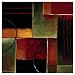 Cinnamon and Ochre I on Canvas by Beverly Palmer- 12x12"