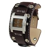 Celeritas Sports Brown Wide Double Leather Watch item number 61062
