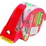 3M 3650S-RD Box Sealing Tape (Pack of 6)